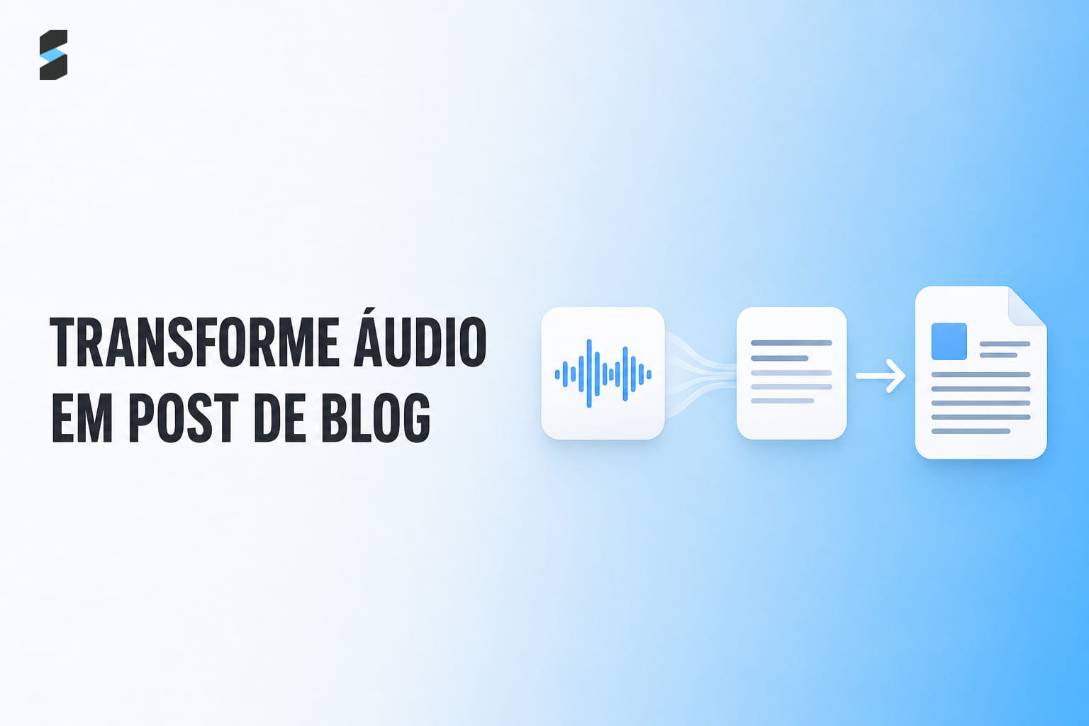 Como Transformar Áudio em Post de Blog em Menos de 10 Minutos