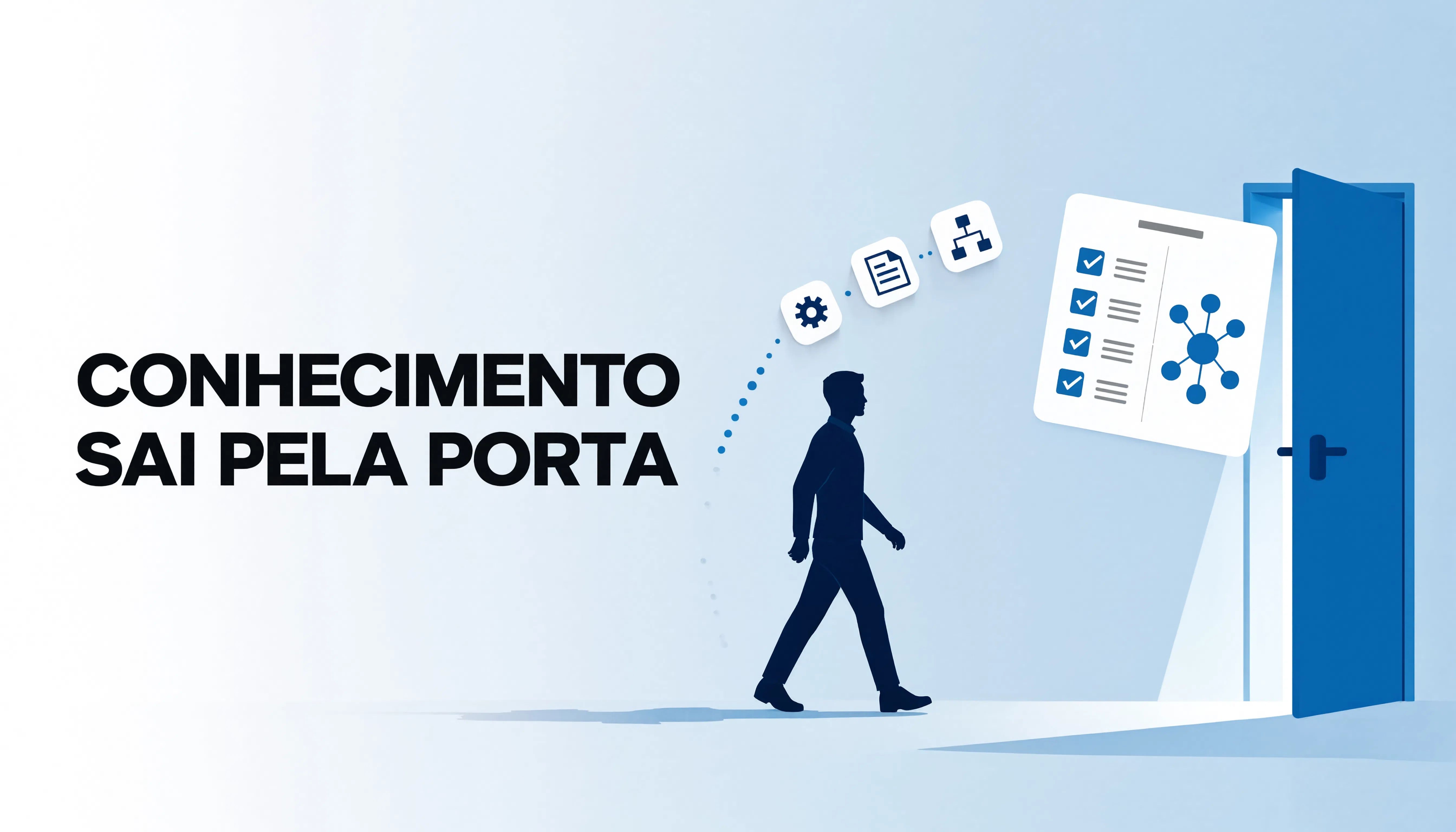 O Conhecimento Sai pela Porta: Como Documentar Processos Antes que Funcionários Saiam