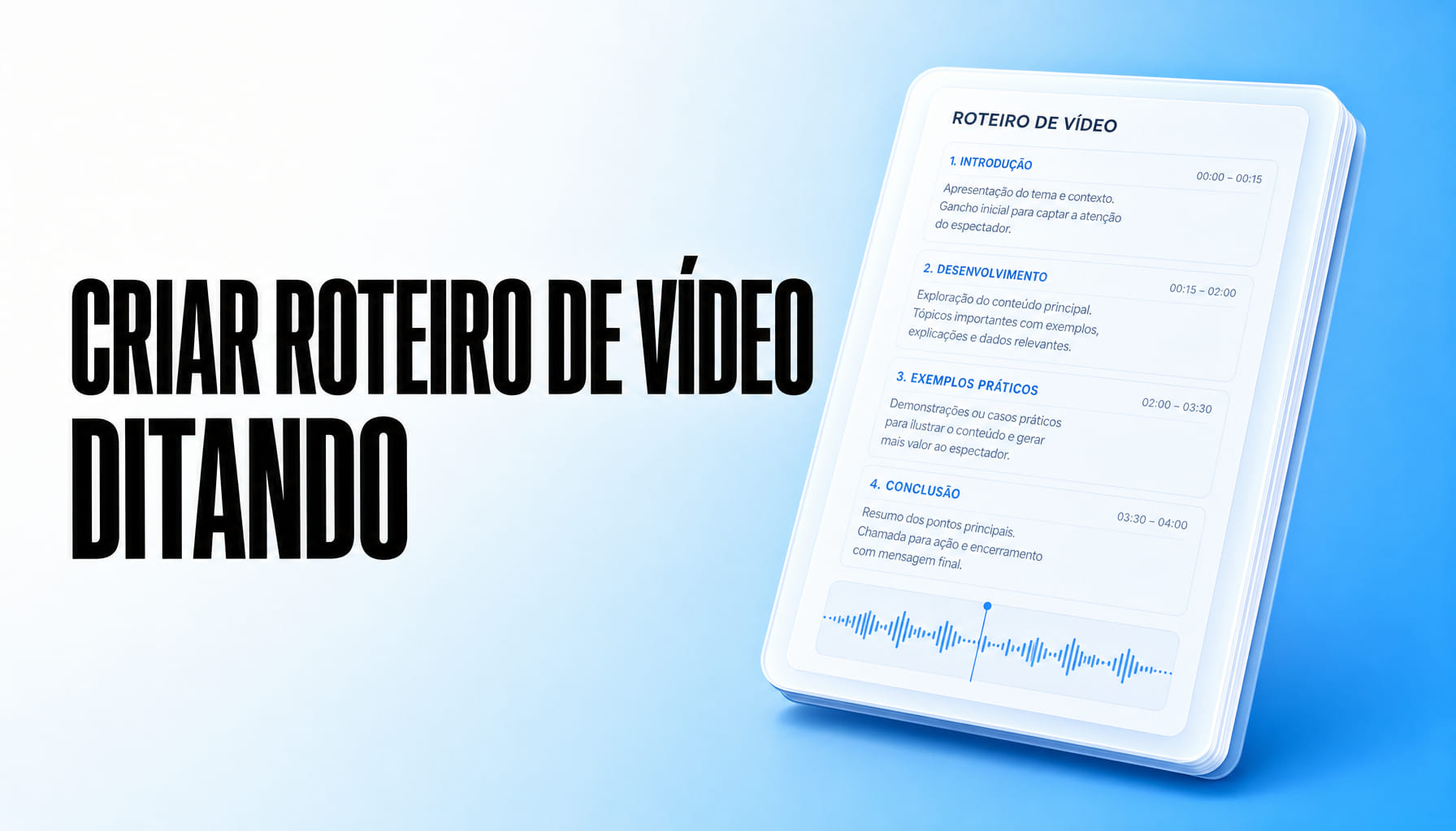 How to Create a Video Script by Dictating (No Typing Required)