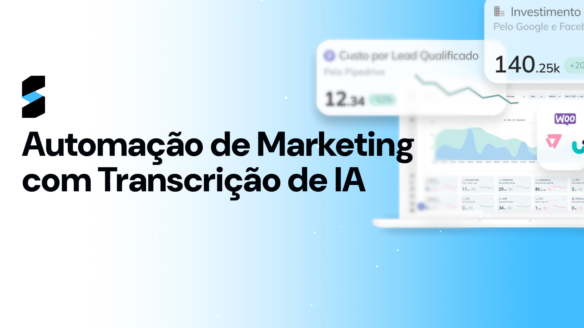 Automação de Marketing com Transcrição por IA